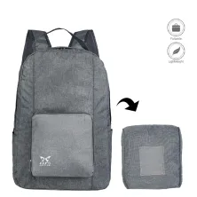 DAY PACK Tas Ransel Lipat 25L Foldable Backpack Misty Abu Muda