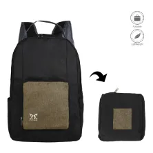 DAY PACK Tas Ransel Lipat 25L Foldable Backpack Misty Hitam