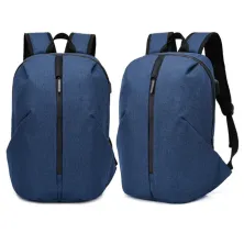 TAS RANSEL TAS RANSEL LAPTOP WATERPROOF SMART USB BACKPACK ANTI MALING BIRU DONGKER 