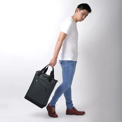 TAS RANSEL Elfs Tas Ransel Tote Cordura Backpack Abu Muda 3 trim_ransel_tote_kotak_am2