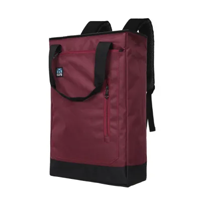 TAS RANSEL Elfs Tas Ransel Tote Cordura Backpack Maroon 1 trim_ransel_tote_kotak_mo0