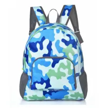 DAY PACK TAS RANSEL LIPAT ANTI AIR 25L FOLDABLE BACKPACK 029 ELFS ARMY BIRU MUDA