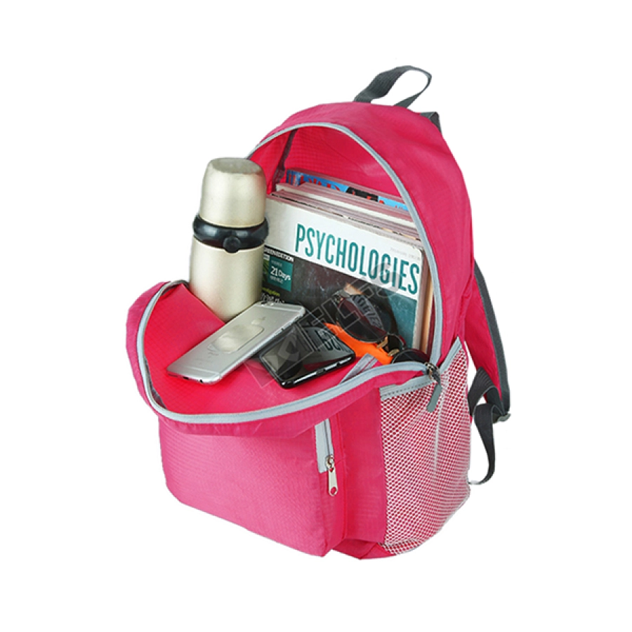 DAY PACK Tas Ransel Lipat Anti Air 20L Foldable Water Resistant Backpack 35020 Pink Tua 3 trim_waterproof_lipat_20l_35020_pt_2