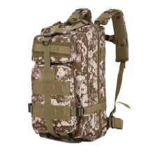 TAS RANSEL TAS RANSEL TACTICAL WATERPROOF 3P ARMY LIBANON BACKPACK FK9251 COKLAT MUDA