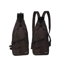 TAS PUNDAK Tas Crossbody Sling Bag 2 in 1 Multifungsi 0022 Coklat Tua