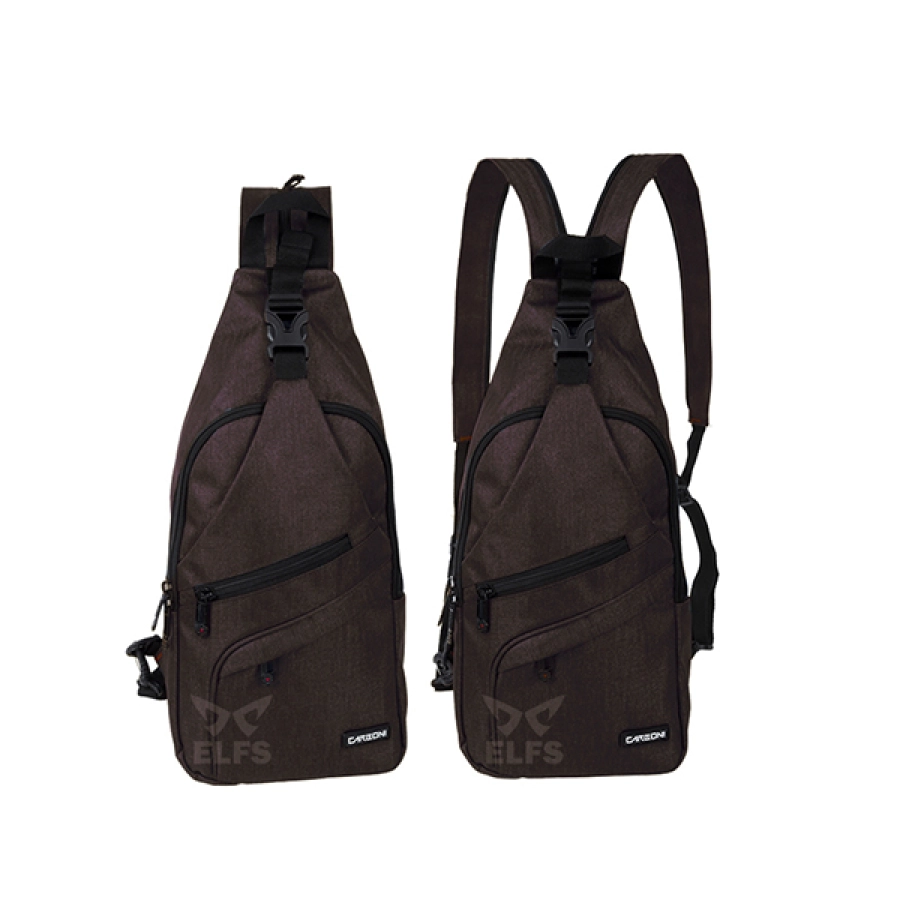 TAS PUNDAK Tas Crossbody Sling Bag 2 in 1 Multifungsi 0022 Coklat Tua 2 trm_carboni_ransel_selempang_2in1_0022_ct_1