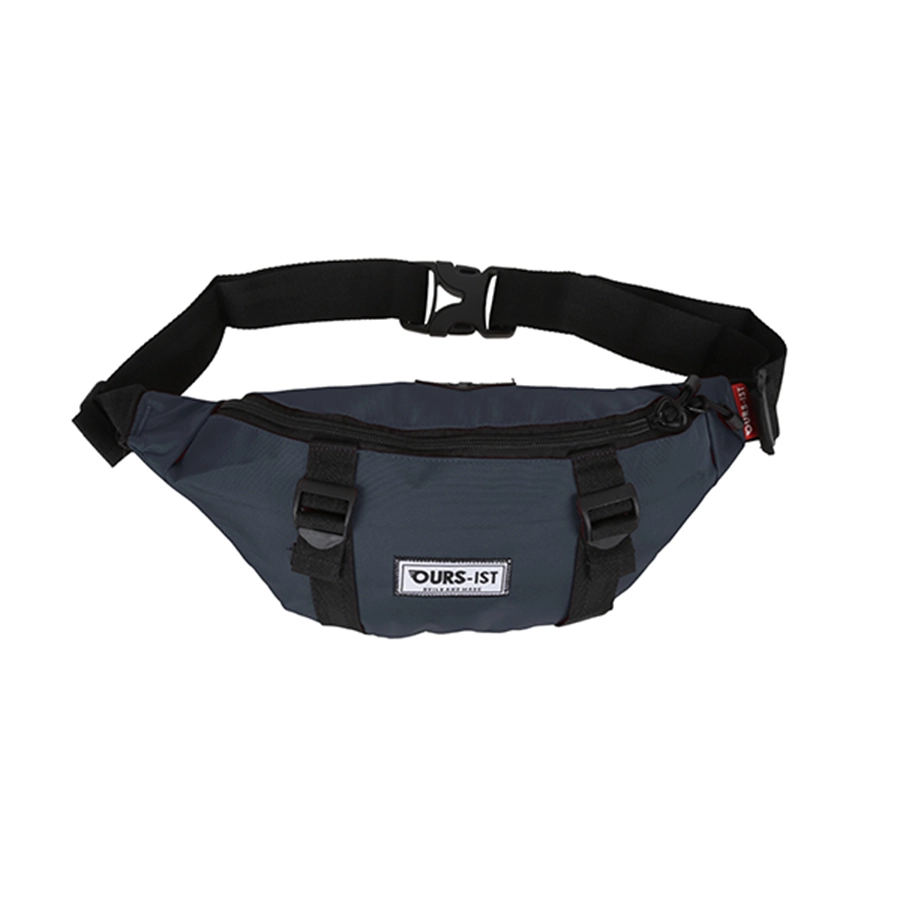 TAS PINGGANG TAS PINGGANG SELEMPANG TACTICAL CANVAS OUTS-ITS POLOS WAIST BAG ABU TUA 1 trm_ours_ist_pinggang_at0_copy