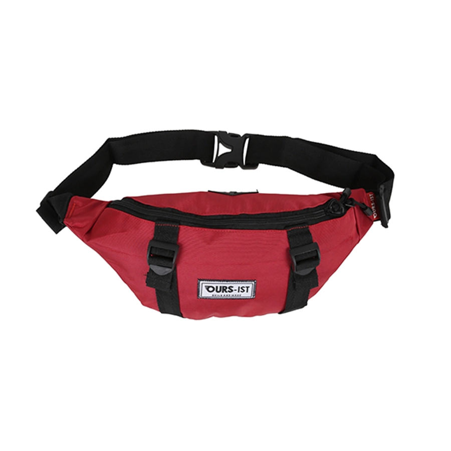 TAS PINGGANG TAS PINGGANG SELEMPANG TACTICAL CANVAS OUTS-ITS POLOS WAIST BAG MERAH CABE 1 trm_ours_ist_pinggang_mc0_copy