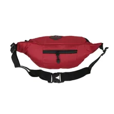 TAS PINGGANG TAS PINGGANG SELEMPANG TACTICAL CANVAS OUTSITS POLOS WAIST BAG MERAH CABE