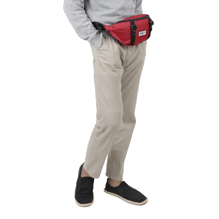 TAS PINGGANG TAS PINGGANG SELEMPANG TACTICAL CANVAS OUTS-ITS POLOS WAIST BAG MERAH CABE 4 trm_ours_ist_pinggang_mc3_copy