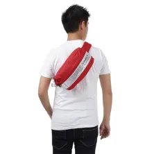 TAS PINGGANG Tas Pinggang Selempang Waistbag Scotchlite 7704 Polos Merah Cabe