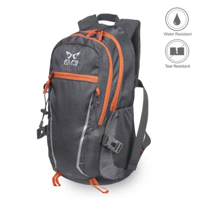 TAS GUNUNG ELFS - TAS RANSEL DAYPACK 20L WATER RESISTANT DENGAN PLUIT 322 ABU TUA 1 trm_ransel_25l_322_at0