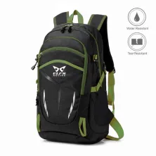 TAS GUNUNG ELFS  TAS RANSEL DAYPACK 20L WATER RESISTANT DENGAN PLUIT HIJAU TUA