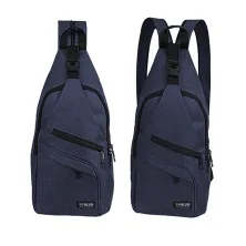 TAS PUNDAK TAS CROSSBODY SLING BAG 2 IN 1 MULTIFUNGSI 0022 BIRU DONGKER