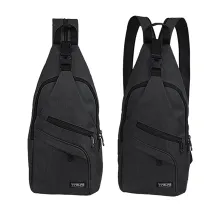 TAS PUNDAK Tas Crossbody Sling Bag 2 in 1 Multifungsi 0022 Hitam