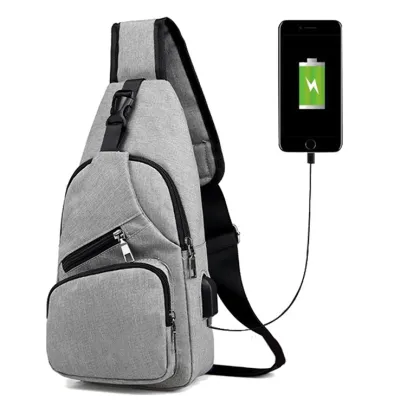 TAS PUNDAK TAS SELEMPANG USB PORT CHARGER SMART CROSSBODY SLING BAG ABU MUDA 1 trm_selempang_mini51