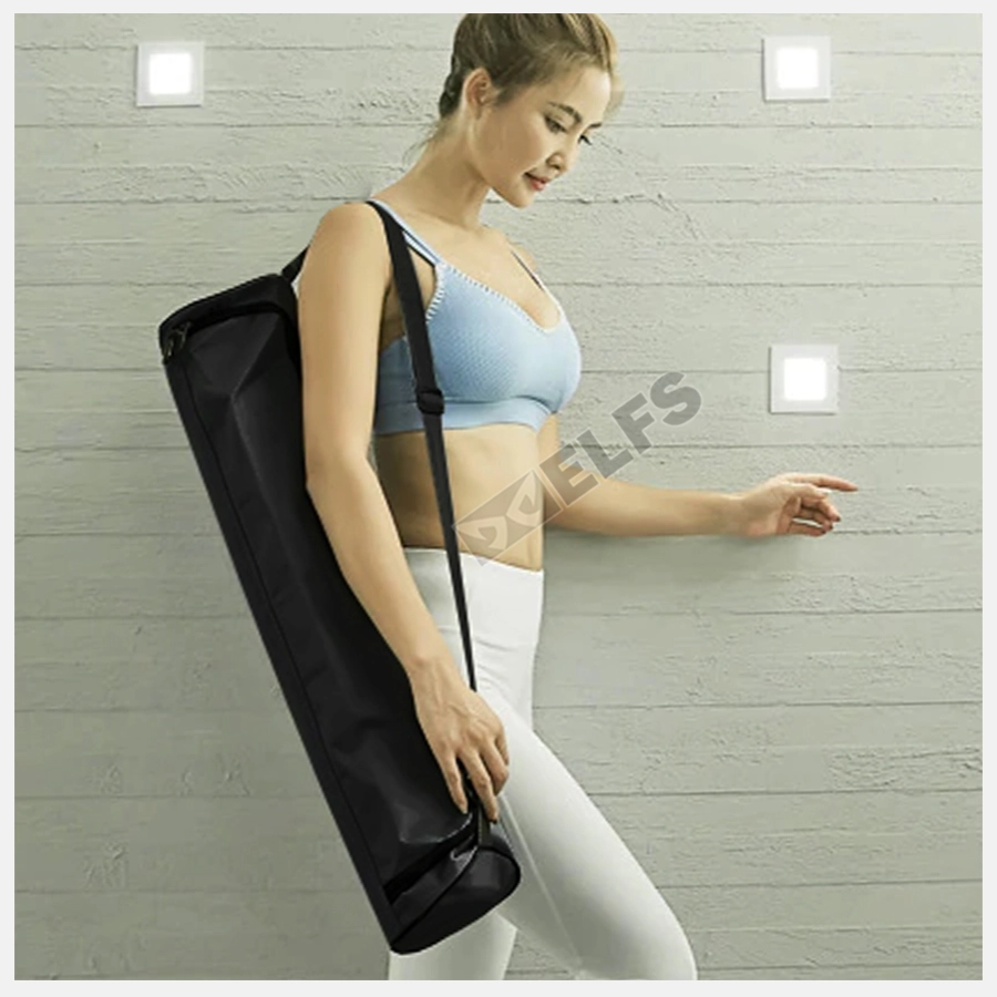 TAS OLAHRAGA Tas Matras Yoga Water Resistant Mat Bag HItam 1 trm_selempang_silinder_hx0