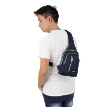 TAS PUNDAK Tas Crossbody Sling Bag Metro Biru Dongker