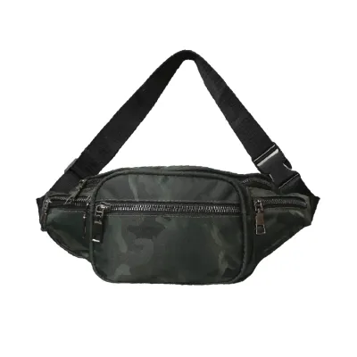 TAS PINGGANG Tas Pinggang Selempang Army Water Resistant Waist Bag 816 Hijau Tua 3 trm_waist_army_816_it2