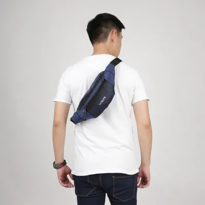 TAS PINGGANG Tas Pinggang Selempang Jaring Waist Bag 817 Biru Tua 1 trm_waist_jaring_817_bt0