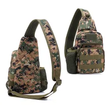 TAS PUNDAK TAS CROSSBODY TACTICAL WATERPROOF LIBANON SLINGBAG FK9301 COKLAT