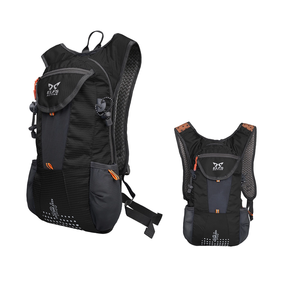 TAS OLAHRAGA Elfs - Tas Sepeda Hydropack Trail Marathon Run 237 Hitam 1 trs_hydropack_15l_237_hx0