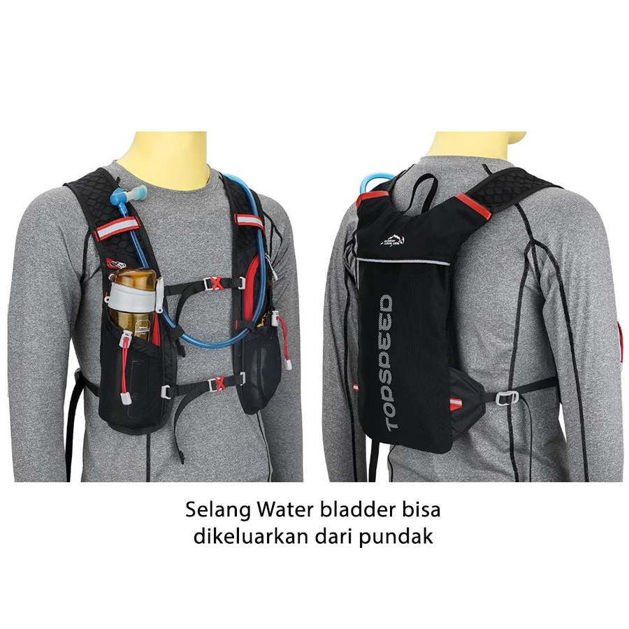 TAS OLAHRAGA Tas Sepeda Hydropack TopSpeed 5L Light Weight Trail Marathon Run Abu Muda 3 trs_hydropack_5l_topspeed_am2