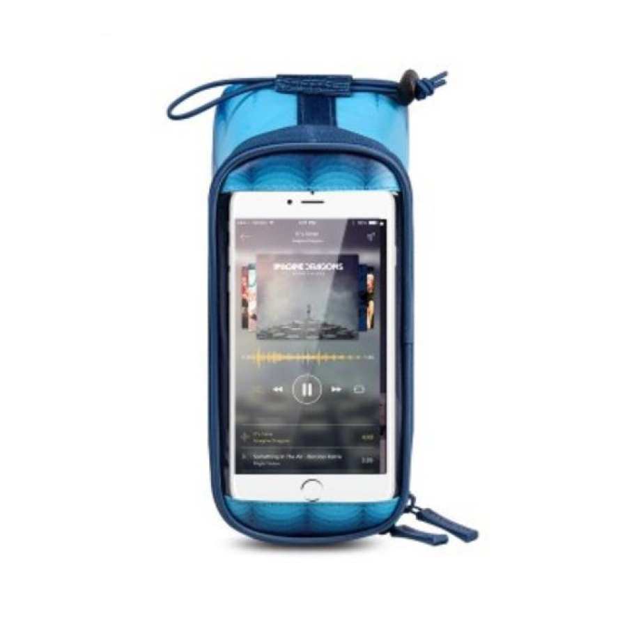 TAS OLAHRAGA Tas Sepeda Roswheel Holder HP Waterproof Frame Atas Biru Dongker 2 trs_phone_holder_bd1