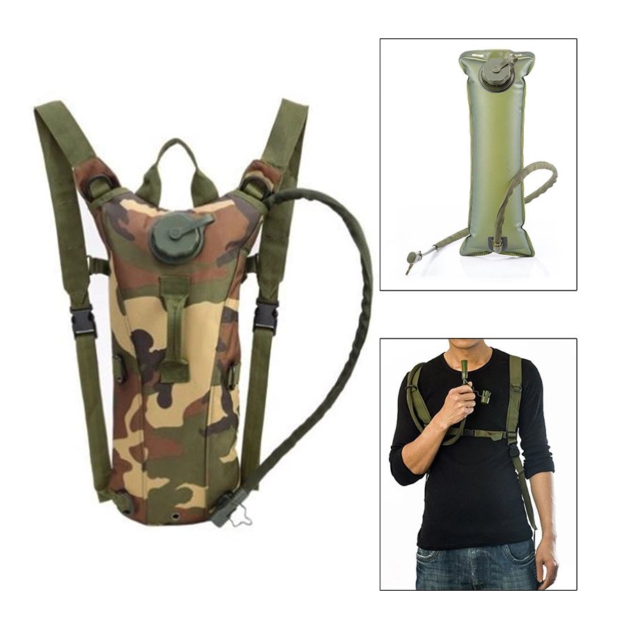 TAS OLAHRAGA Tas Tactical Hydropack Water Bladder 2,5 Liter Hydration bag Hijau Tua 1 trs_water_bladder_army_it0