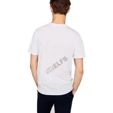 KAOS POLOS Vneck Pria Katun Tshirt Combed 20S Slimfit Basic Putih
