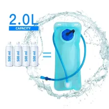 TAS OLAHRAGA Kantung Air Minum 2L Water Bladder Biru Muda