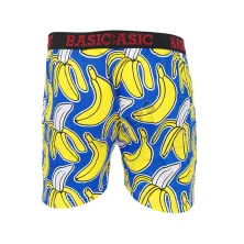 BOXER MOTIF Boxer Pria Dewasa Celana Dalam Santai Banana Pattern Biru Tua