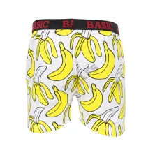 BOXER MOTIF Boxer Pria Dewasa Celana Dalam Santai Banana Pattern Putih