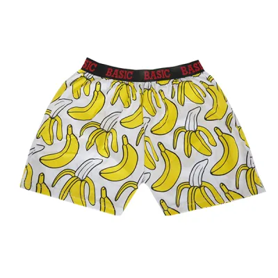 BOXER MOTIF Boxer Pria Dewasa Celana Dalam Santai Banana Pattern Putih 3 xk_banana_patten_px_2