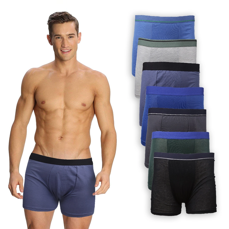 BOXER POLOS Boxer Briefs Katun Pria Import List Celana Dalam CD Kolor Hitam 1 xk_boxer_briefs_import_list_3pcs_mx0