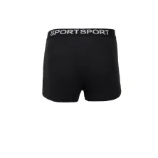 BOXER POLOS Elfs  Boxer Katun Pria Briefs Import Celana Dalam Sport Hitam