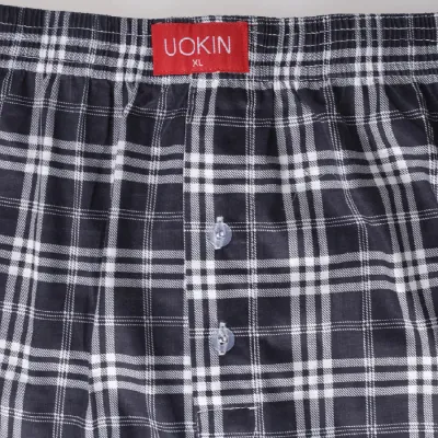 BOXER MOTIF Boxer Katun Pria Import Motif Fashion Celana Dalam Pendek Stretch Santai Tartan 03 Biru Dongker 3 xk_boxer_import_motif_tartan3_bd2