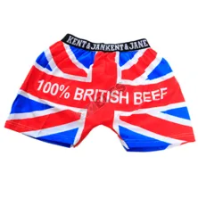 BOXER MOTIF Boxer Pria Dewasa Celana Dalam Santai British Beef Biru Muda