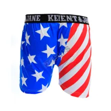 BOXER MOTIF Boxer Pria Dewasa Celana Dalam Santai Captain America Biru Tua