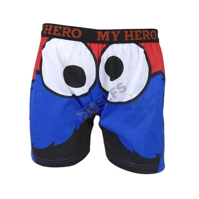 BOXER MOTIF Boxer Pria Dewasa Celana Dalam Santai Elmo Many Merah Cabe 1 xk_elmo_many_mc_0