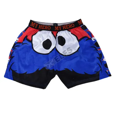 BOXER MOTIF Boxer Pria Dewasa Celana Dalam Santai Elmo Many Merah Cabe 3 xk_elmo_many_mc_2