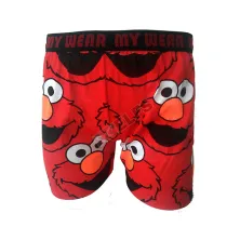 BOXER MOTIF Boxer Pria Dewasa Celana Dalam Santai Elmo Merah Cabe