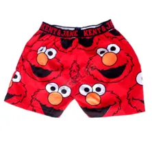 BOXER MOTIF Boxer Pria Dewasa Celana Dalam Santai Elmo Merah Cabe