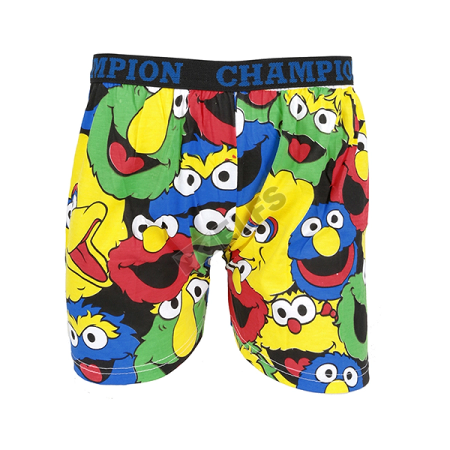 BOXER MOTIF Boxer Pria Dewasa Celana Dalam Santai Elmo Party Mix 1 xk_elmo_party_mx_0