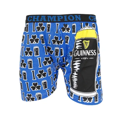 BOXER MOTIF Boxer Pria Dewasa Celana Dalam Santai Guinness VIP Biru Tua 1 xk_guinness_vip_bt_0