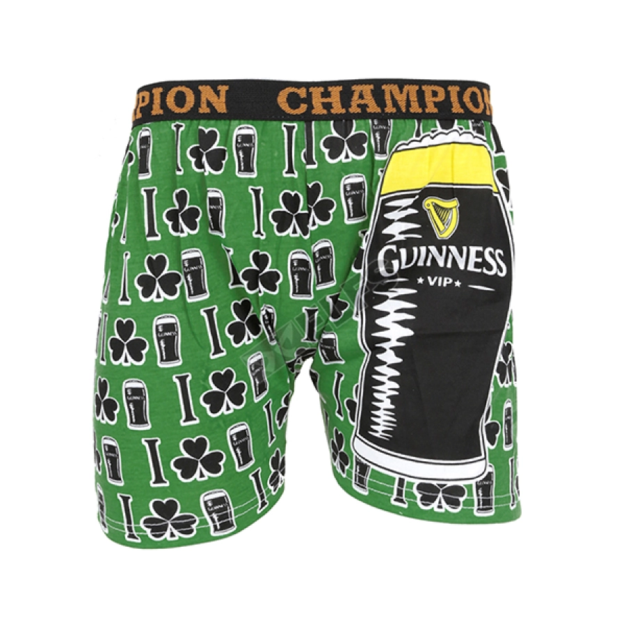 BOXER MOTIF Boxer Pria Dewasa Celana Dalam Santai Guinness VIP Hijau Tua 1 xk_guinness_vip_it_0
