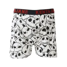 BOXER MOTIF Boxer Pria Dewasa Celana Dalam Santai Jack Skellington Hitam