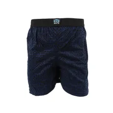 BOXER MOTIF Boxer Pria Dewasa Celana Dalam Santai Motif Tribal Biru Dongker