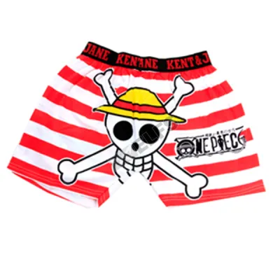 BOXER MOTIF Boxer Pria Dewasa Celana Dalam Santai One Piece Pirates Merah Cabe 2 xk_one_piece_pirates_mc_1