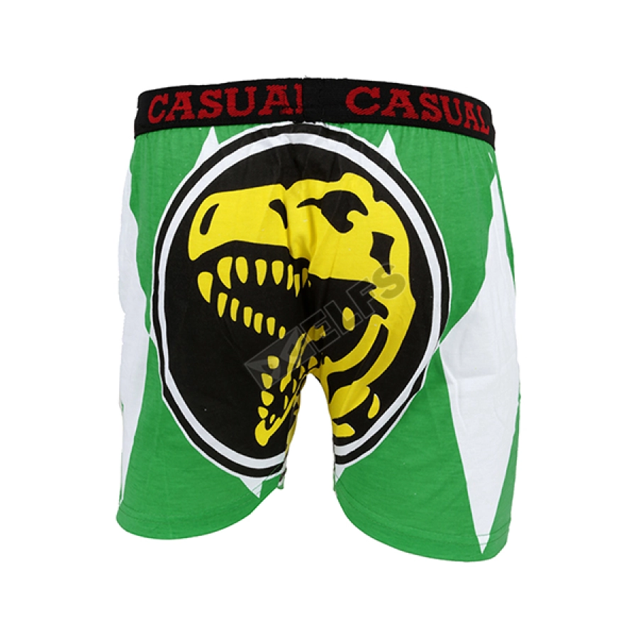 BOXER MOTIF Boxer Pria Dewasa Celana Dalam Santai Power Ranger Hijau Tua 2 xk_power_ranger_it_1